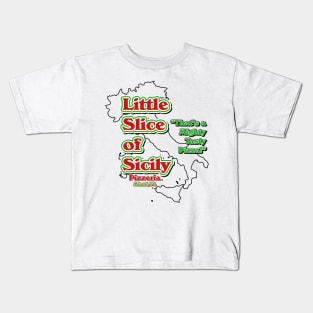 Little Slice of Sicily Kids T-Shirt